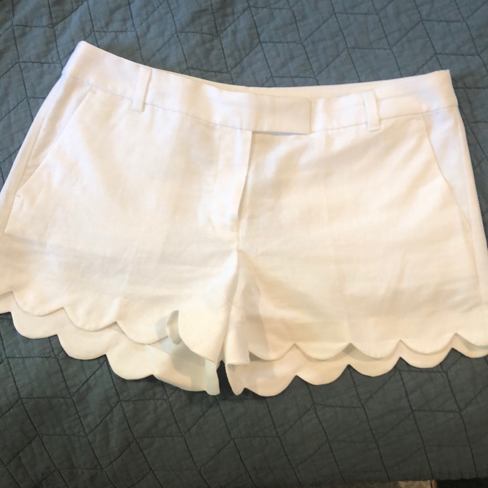 Scalloped shorts